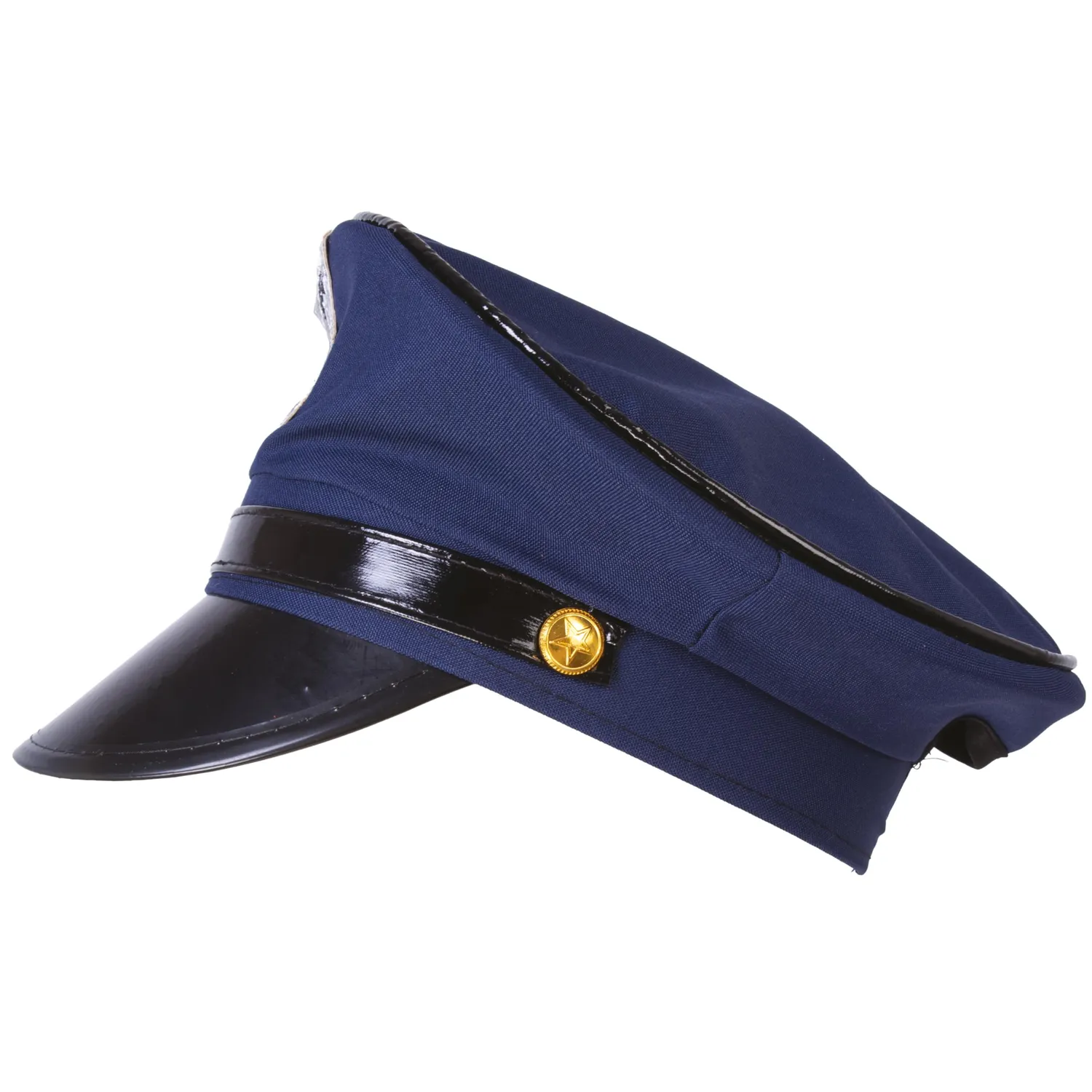 P'tit Clown 17460 Cuffia Poliziotto Adulto Blu regolabile