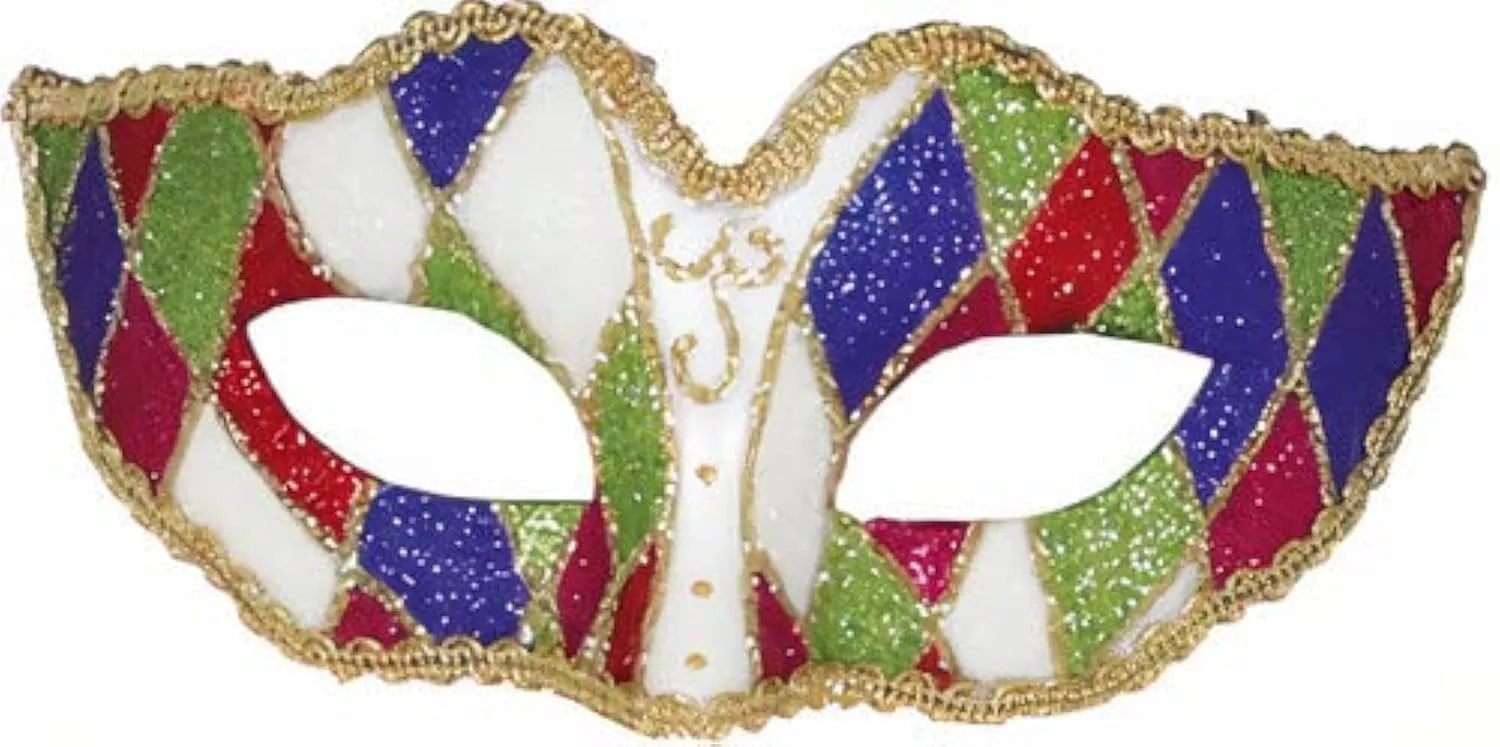 Guirca Antifaz Arlequin maschera arlecchino Carnevale