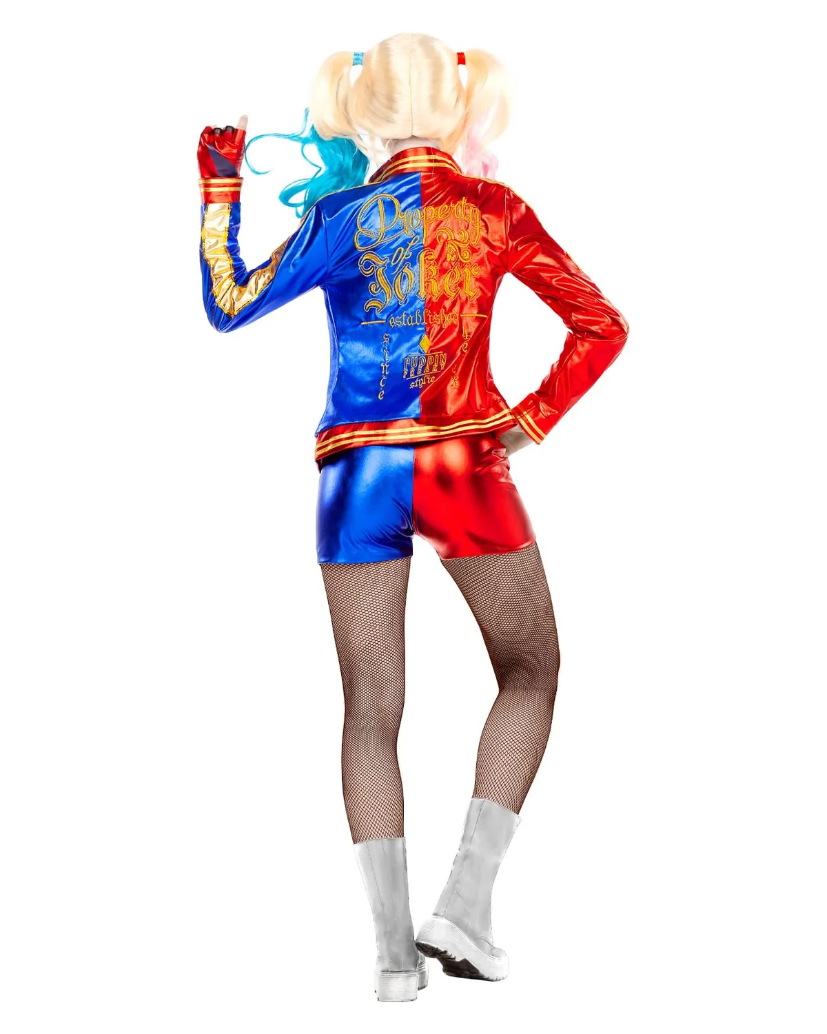 Funidelia Suicide Squad Harley Quinn costume donna L blu
