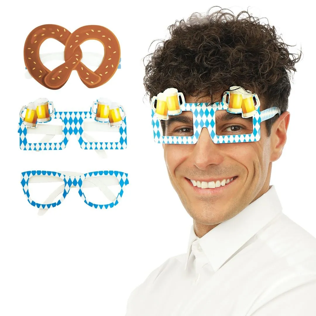 P'tit Clown 23846 occhiali Oktoberfest 6 pezzi