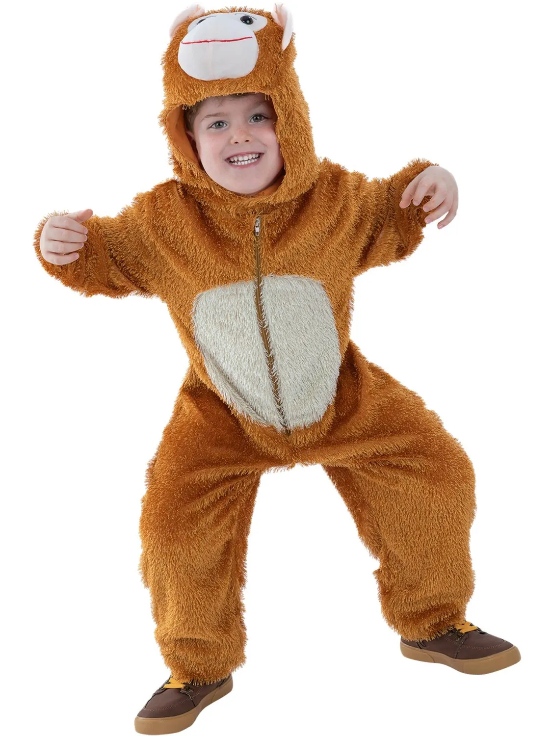 Smiffys Monkey Costume scimmia bambino tuta 4-9 anni