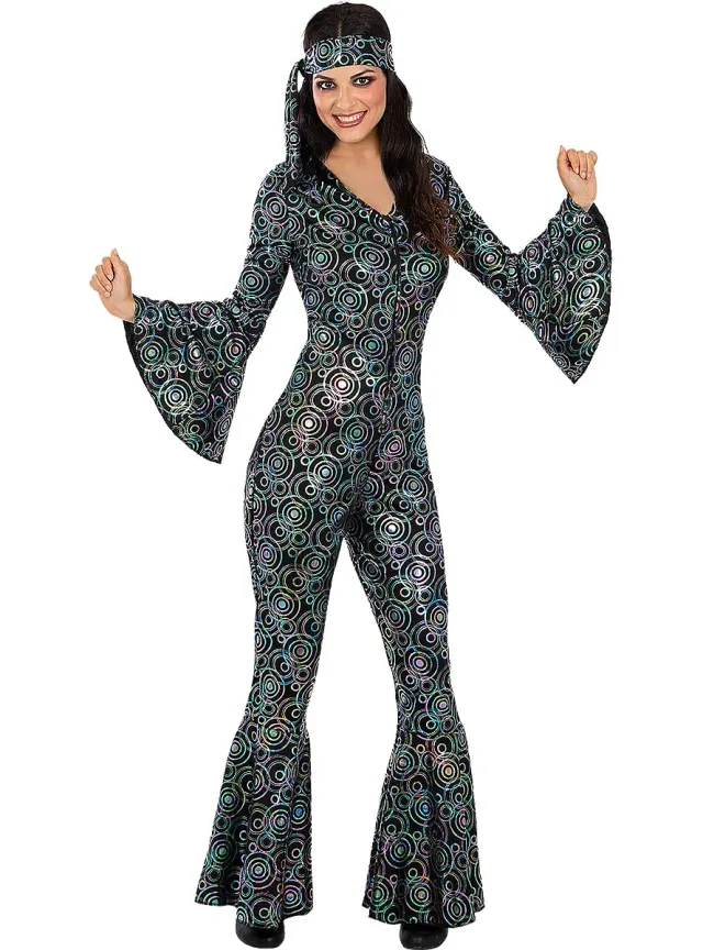 Funidelia Costume Anni 70 Disco Donna S Dorato