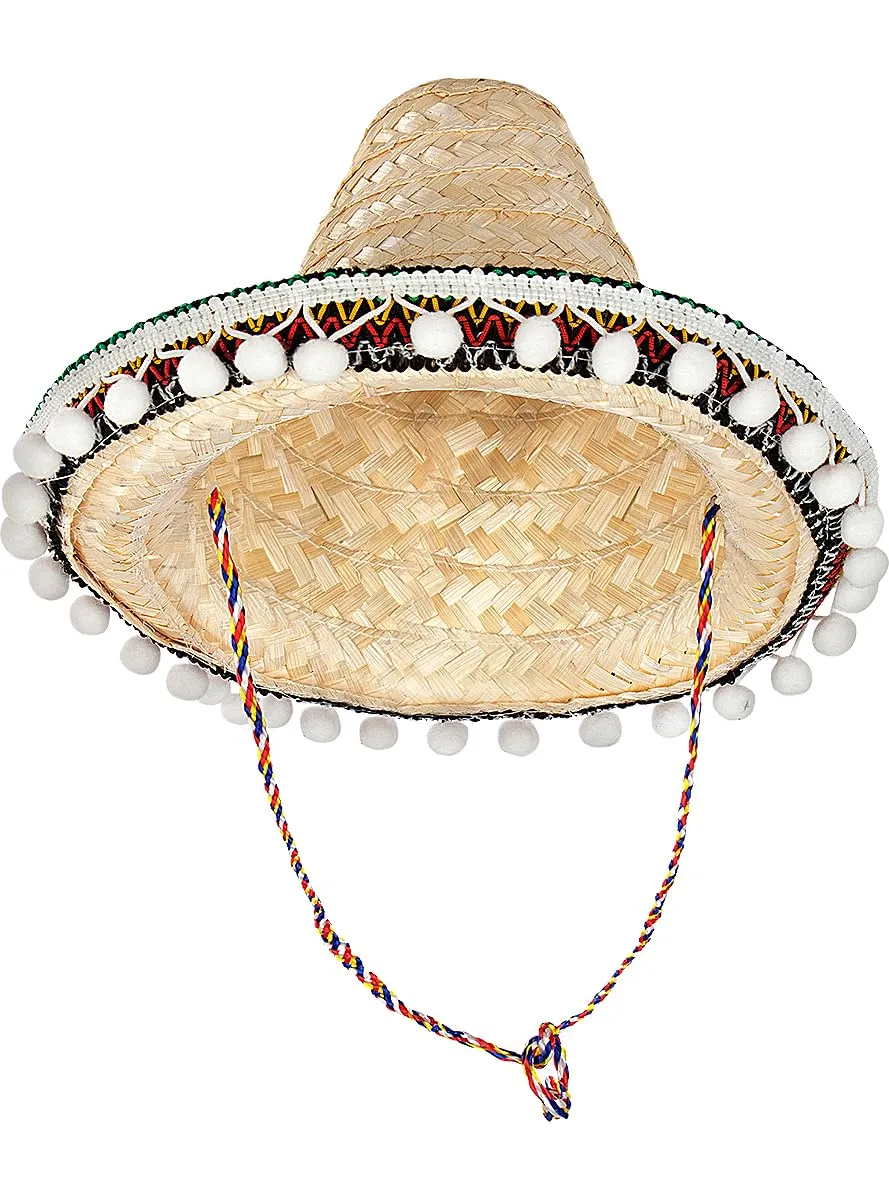 Funidelia cappello messicano bambino marrone