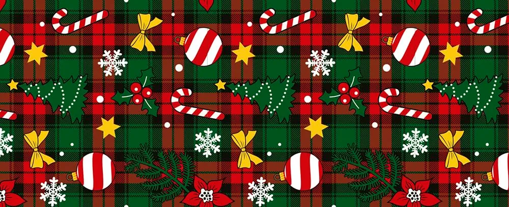 Fiestas Guirca Runner Natalizio Plaid 28x300 cm Multicolore