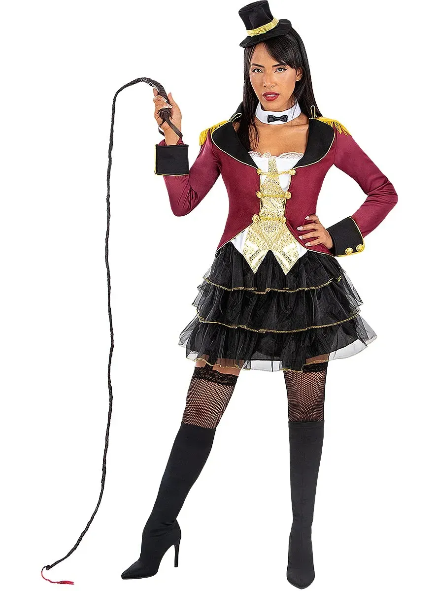 Funidelia Domatrice costume donna rosso taglia S circo
