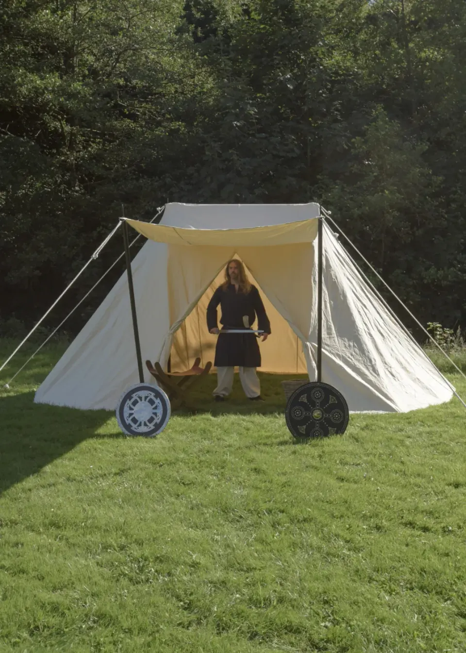 La Bottega di Merlino Jorvik tenda medievale 4x6 m in cotone