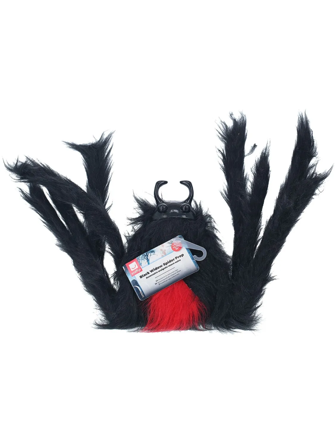 Smiffys Black Widow ragno gigante 75cm nero