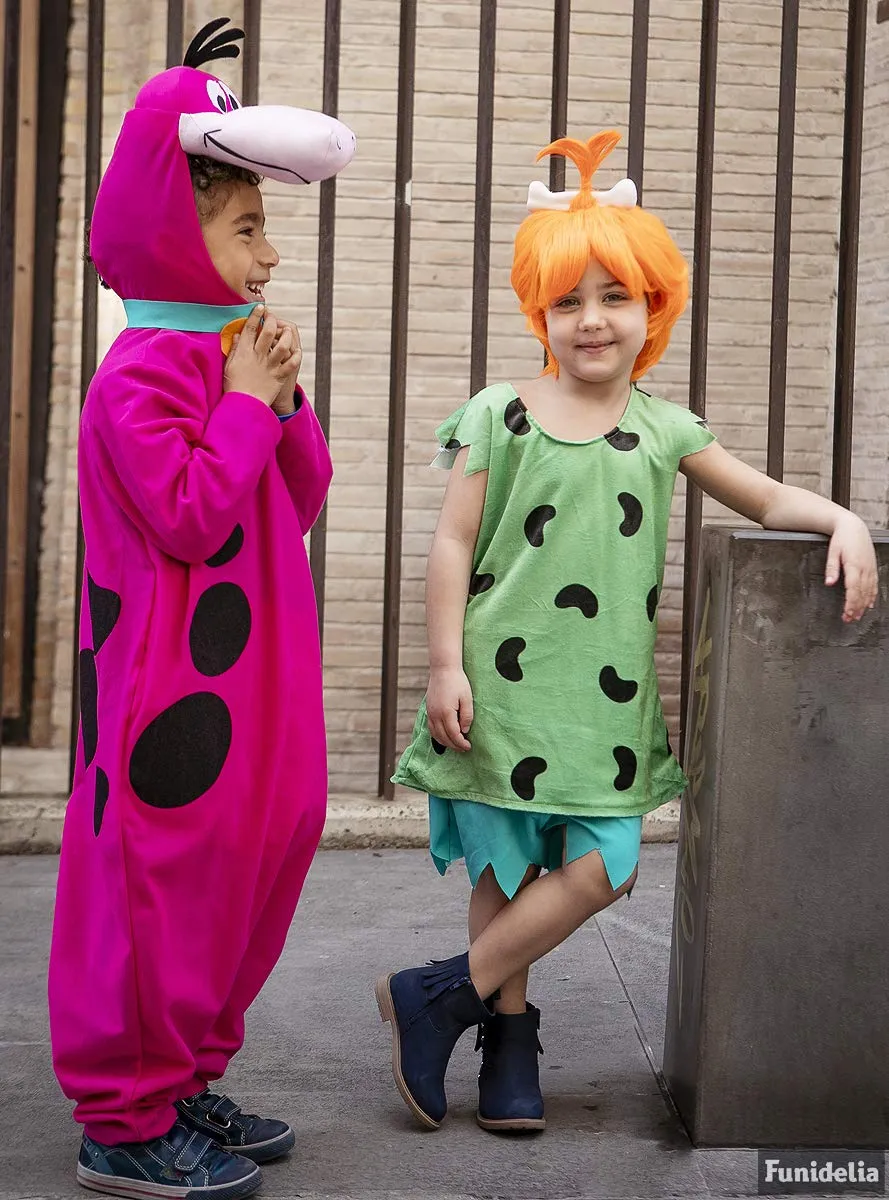 Funidelia Dino Flintstones Costume Bambino 10-12 Anni Viola