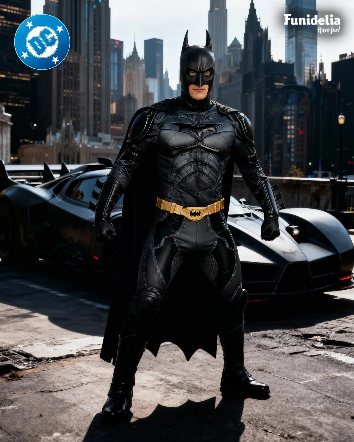 Funidelia Batman Cavaliere Oscuro Diamond costume uomo L