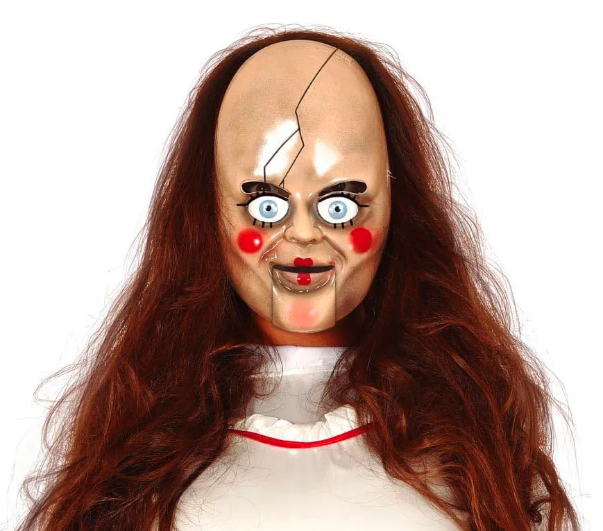 Fiestas Guirca Maschera Bambola Maledetta Annabelle horror