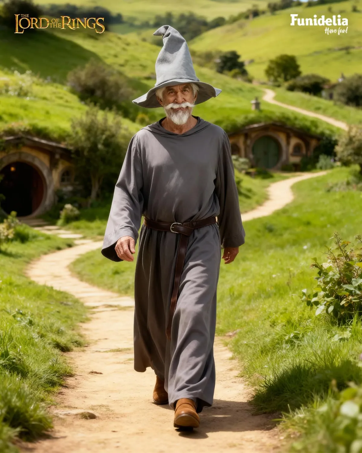 Funidelia Il Signore degli Anelli Gandalf Costume XL Uomo Grigio