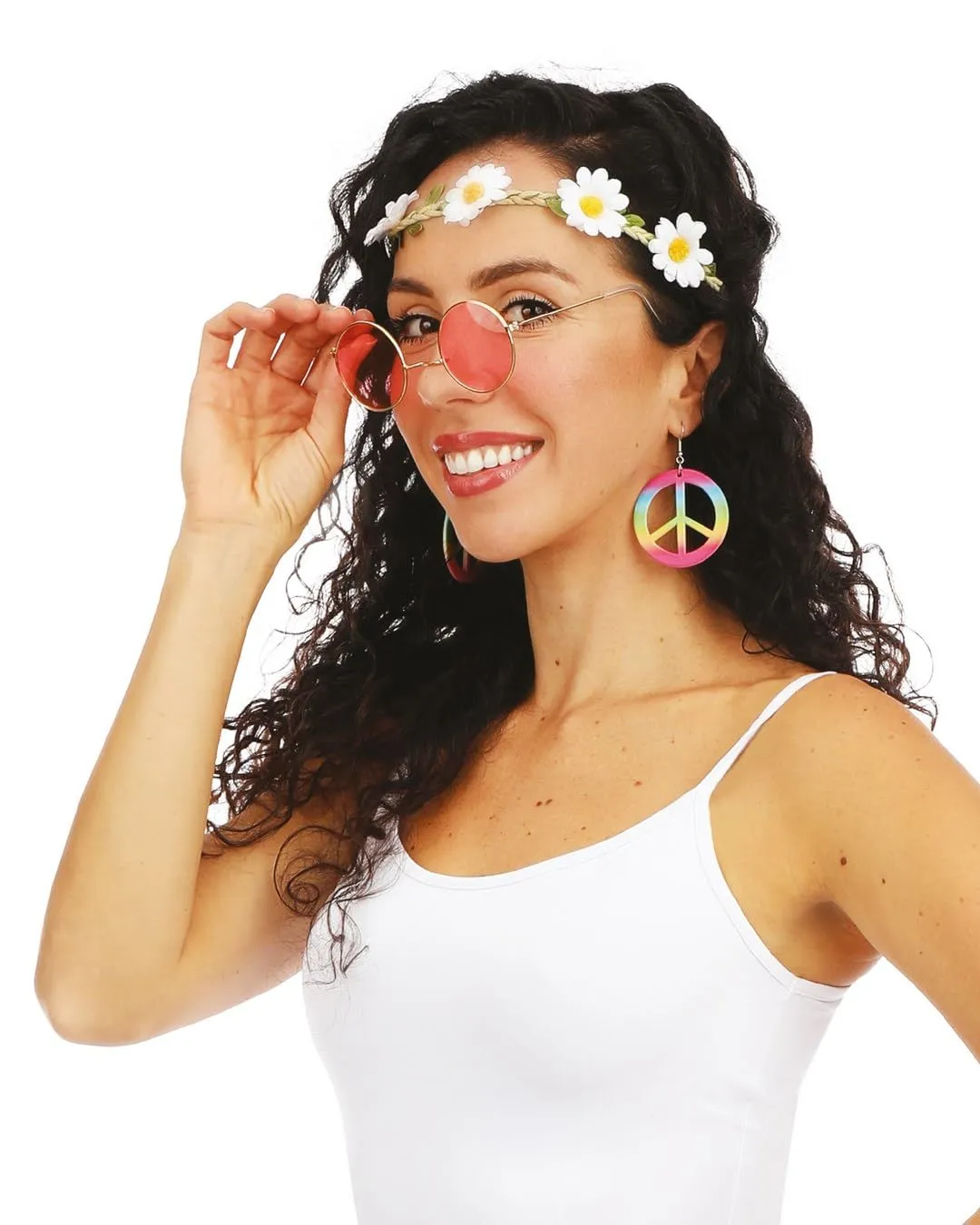 P'tit Clown Hippie re50318 set occhiali 3 pezzi anni 70