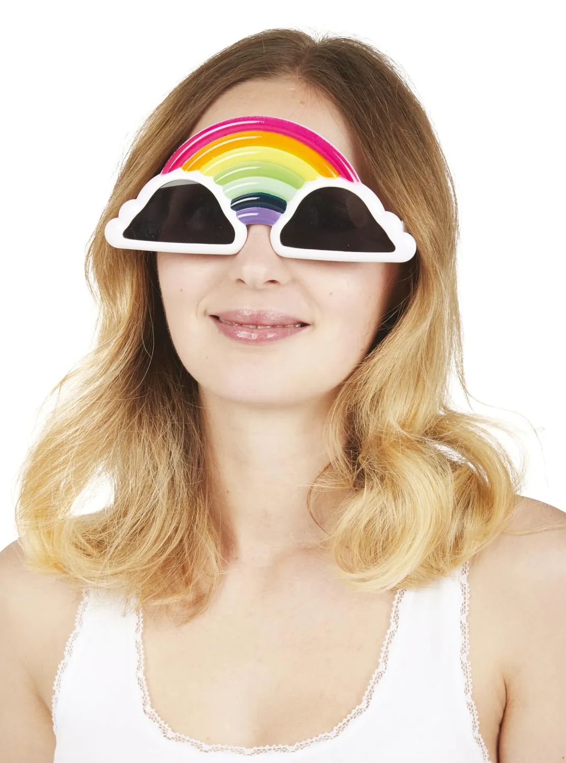 P'tit Clown re66674 Occhiali Arcobaleno per Feste Pride
