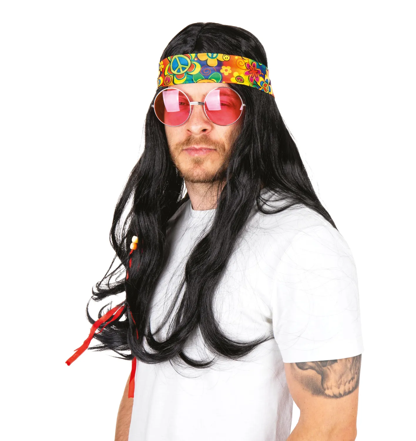 P'tit Clown re66669 Fascia Hippie Multicolore costume