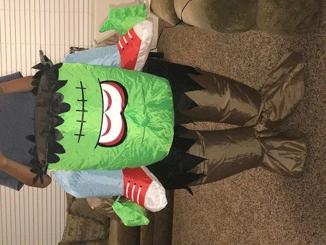 Bodysocks Lift You Up Frankenstein costume gonfiabile adulti