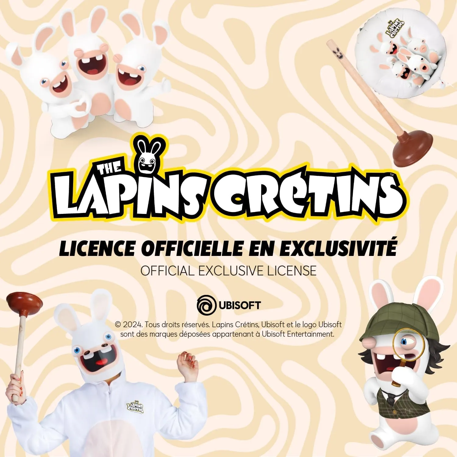 P'tit Clown Coniglietti Cretini 23334 gioco carte 7 famiglie