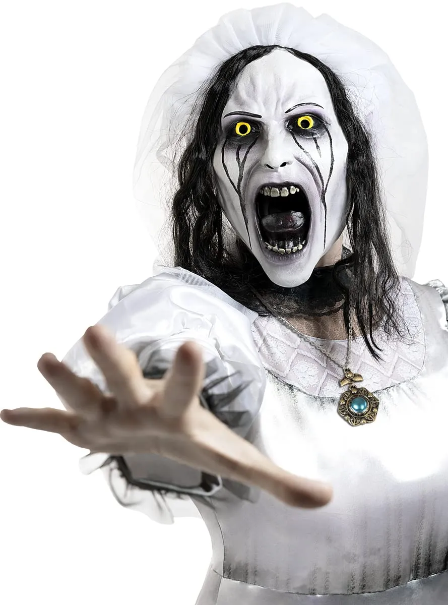 Funidelia La Llorona Maschera Horror Bianca Adulto