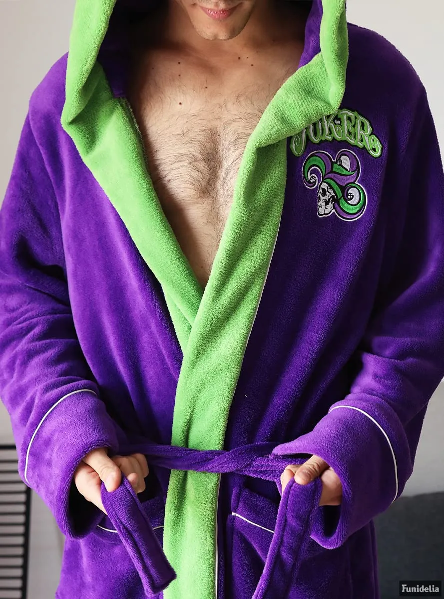 Funidelia Joker vestaglia uomo L-XL verde DC Comics