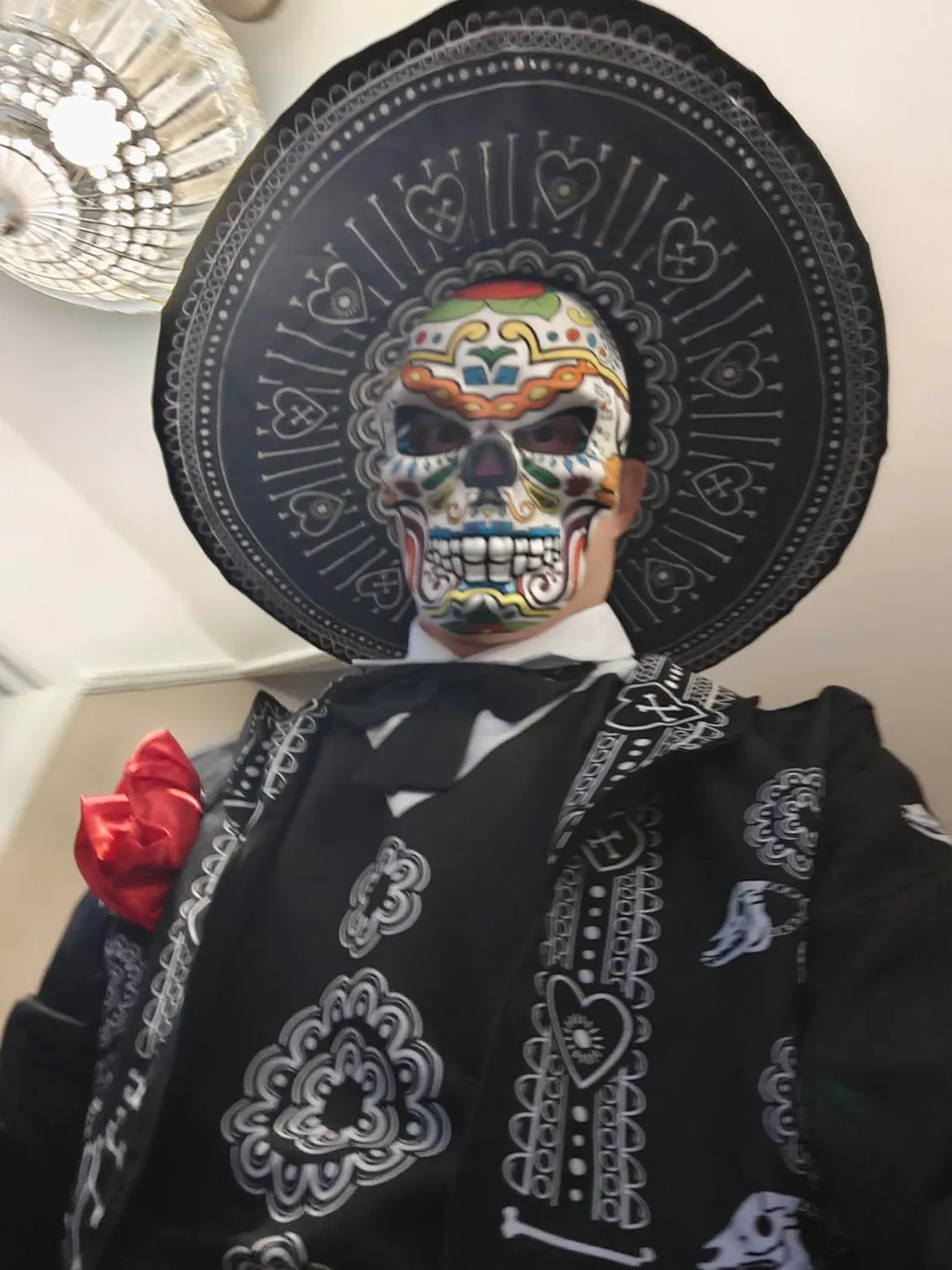 Funidelia Mariachi costume uomo L con cappello nero
