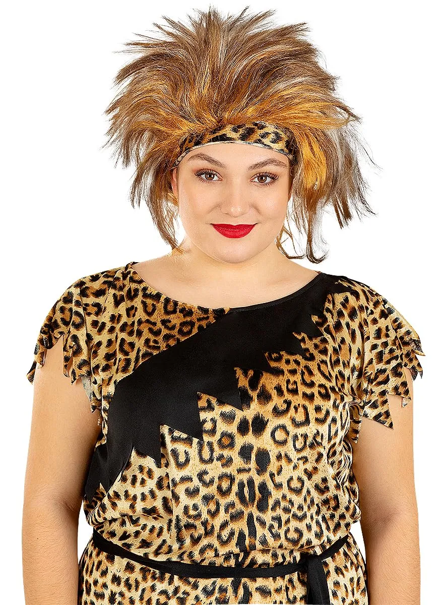 Funidelia Cavernicola Troglodita Costume Donna L Marrone