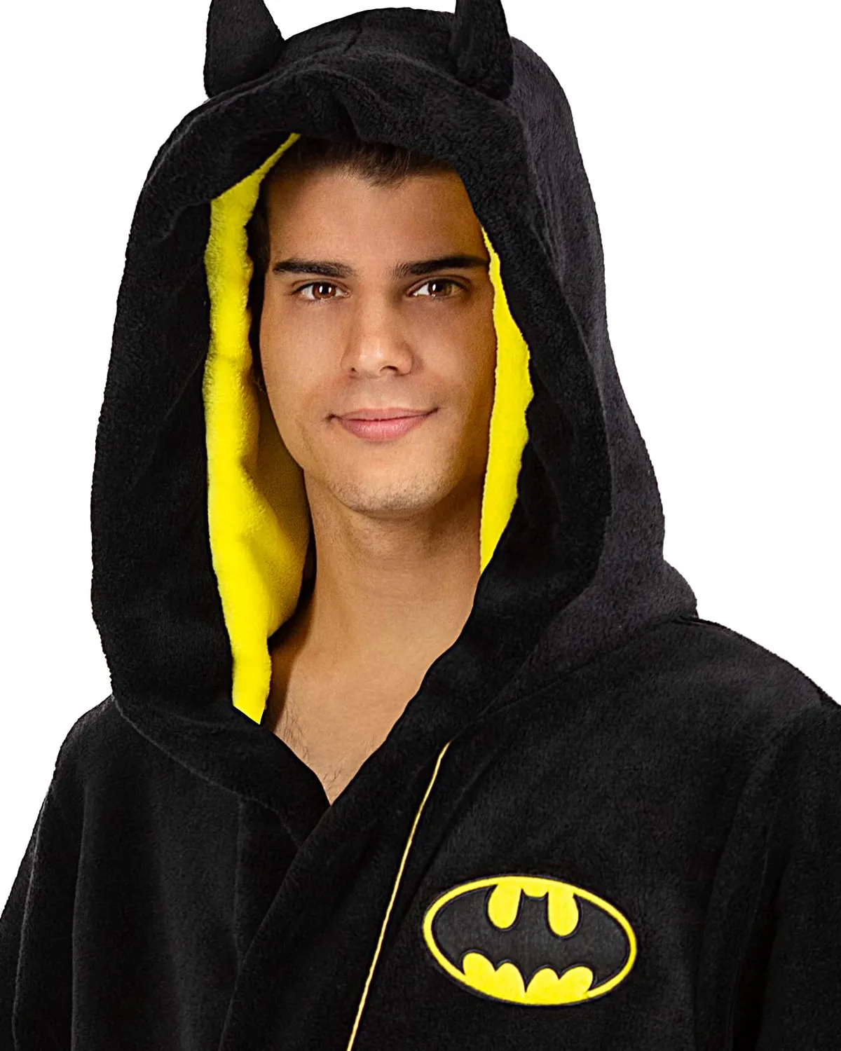 Funidelia Batman Cavaliere Oscuro accappatoio uomo L-XL con cappuccio