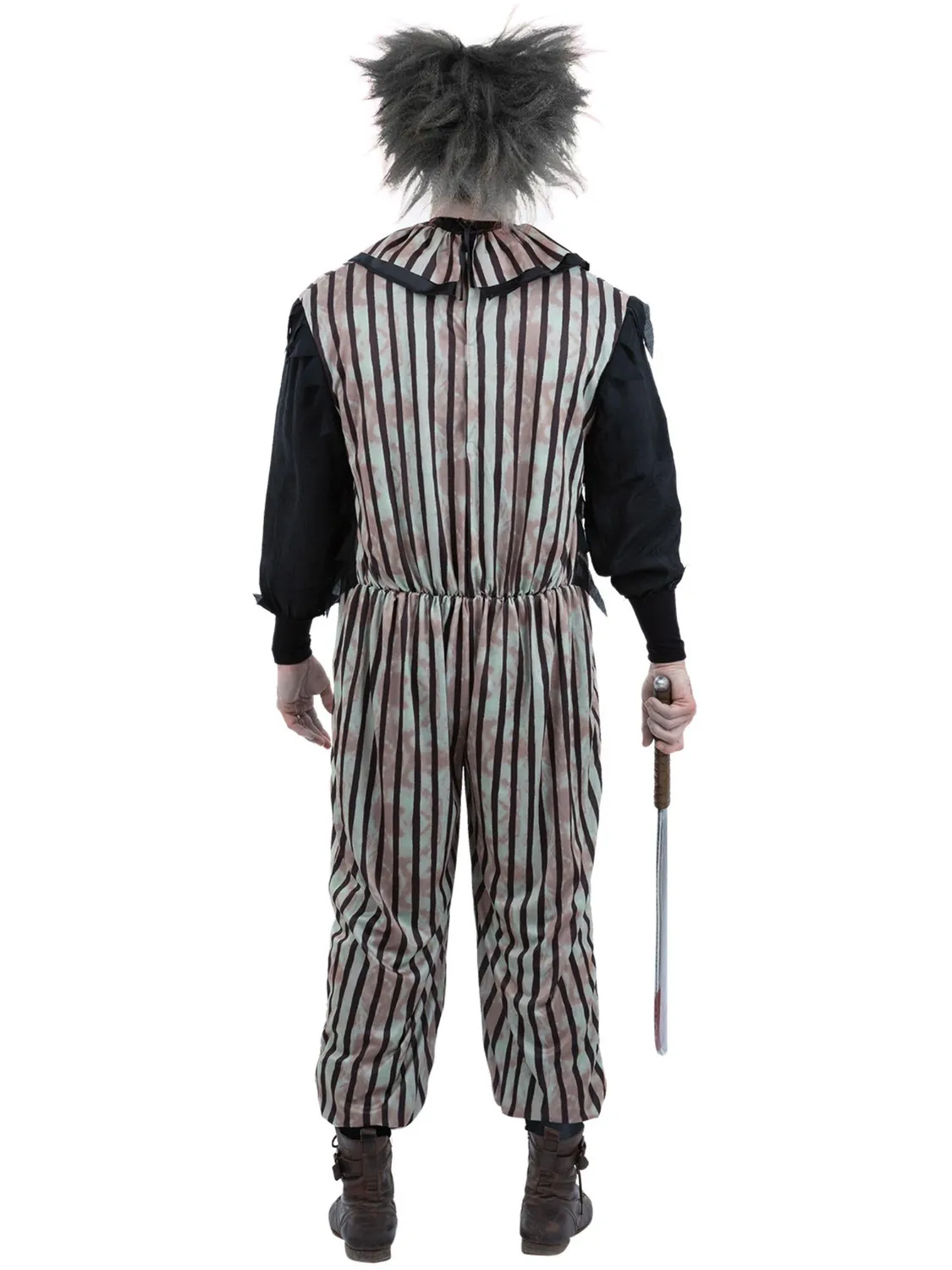 Smiffys Dark Vintage Clown costume pagliaccio M uomo horror