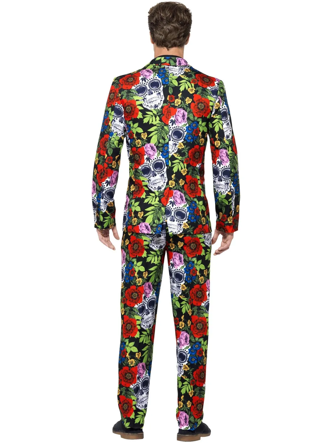 Smiffys Day of the Dead 41589 costume uomo XL multicolore