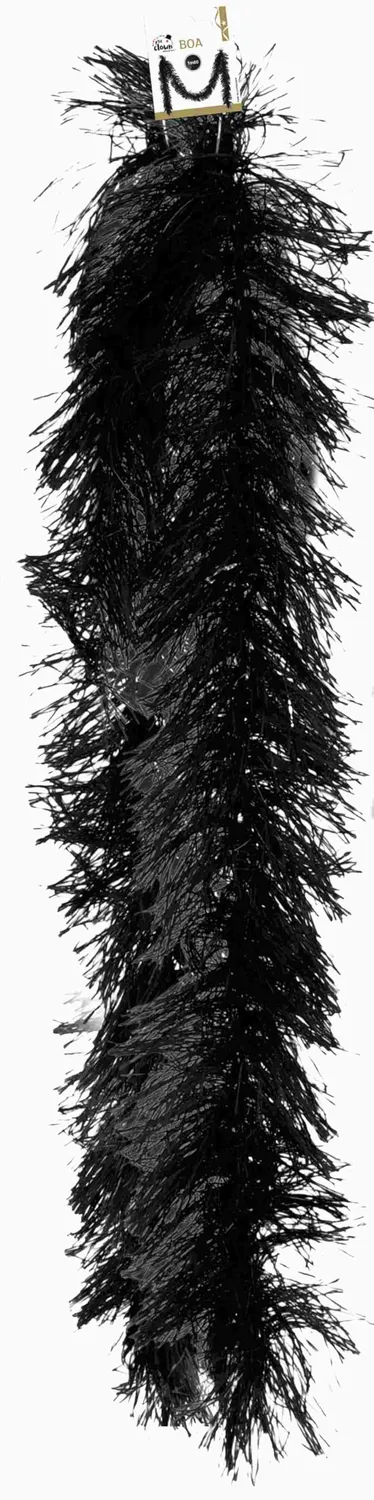 P'tit Clown 23636 boa nero 180 cm in poliestere