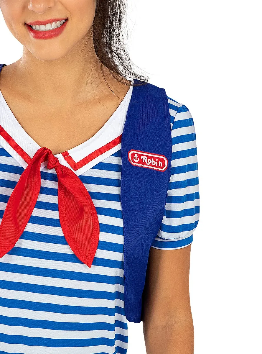 Funidelia Stranger Things Robin Ahoy costume donna azzurro