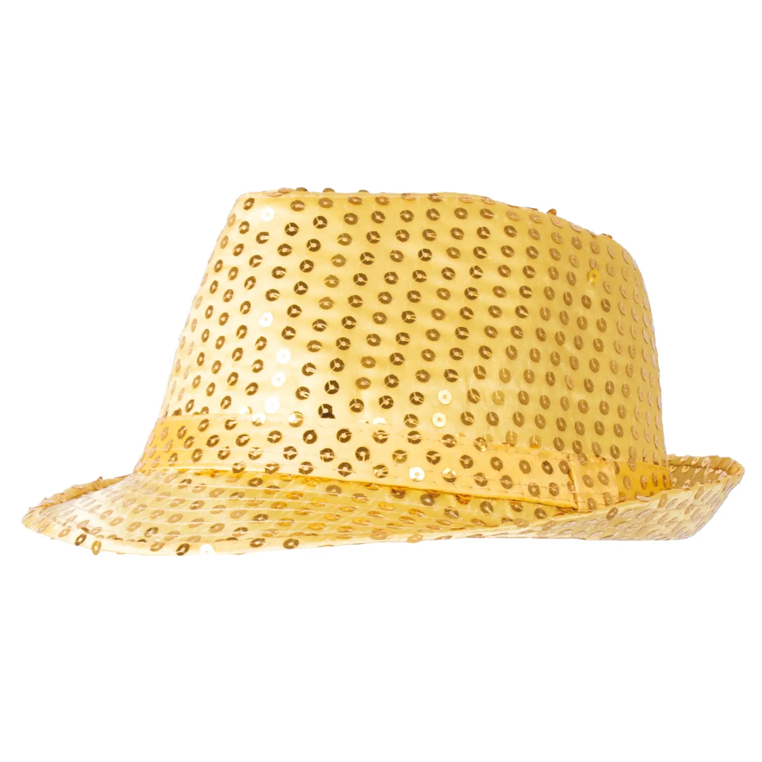 P'tit Clown 20200 Cappello Paillettes Oro Adulto