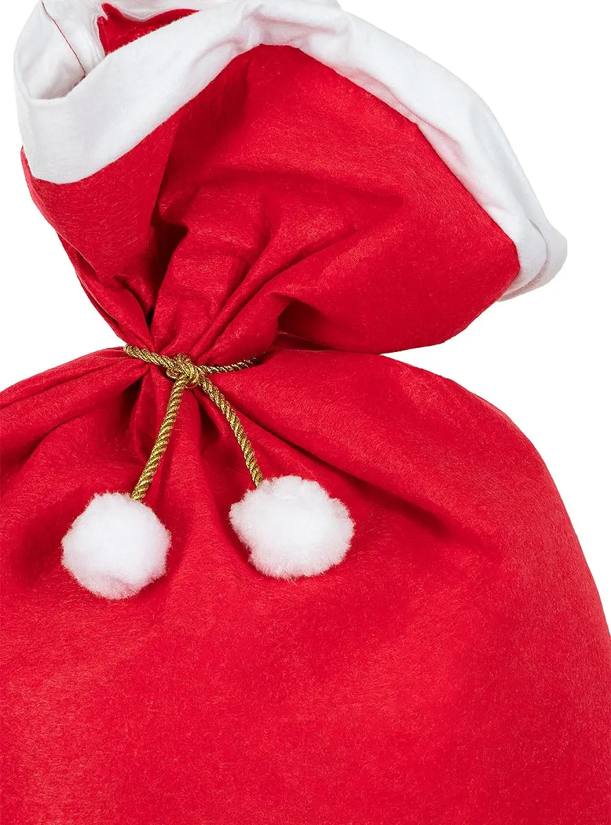 Funidelia Santa Claus Sacco Babbo Natale 90x60 rosso