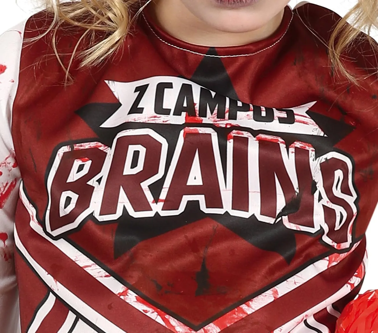 Guirca Cheerleader Zombie costume bambina 7-9 anni