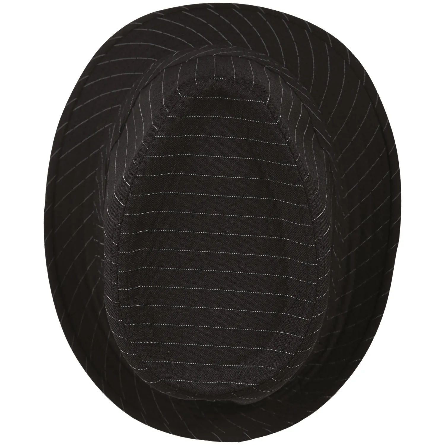 P'tit Clown Borsalino cappello adulto righe nero bianco