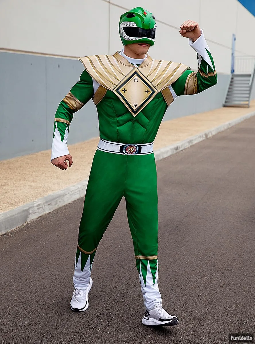 Funidelia Power Ranger Verde costume uomo M