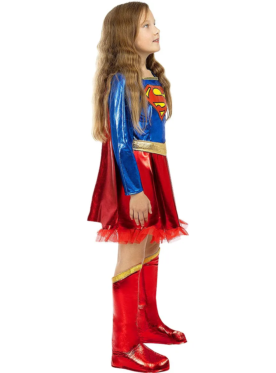 Funidelia Costume Supergirl deluxe bambina 3-4 anni