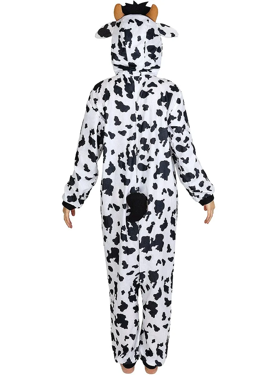 Funidelia Mucca onesie costume adulto S-M multicolore