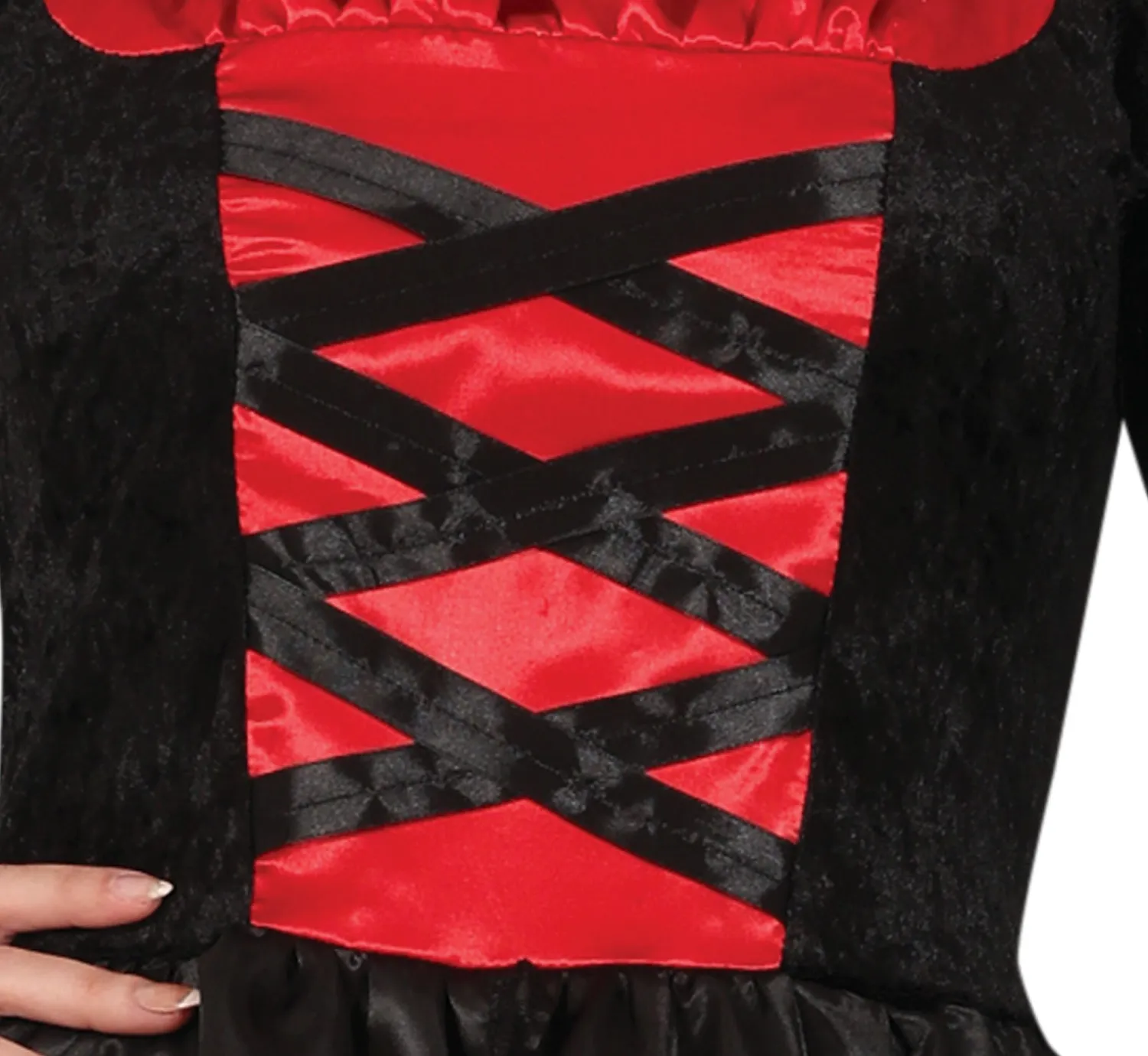 Guirca Costume Vampiro Sanguinario Donna S Rosso