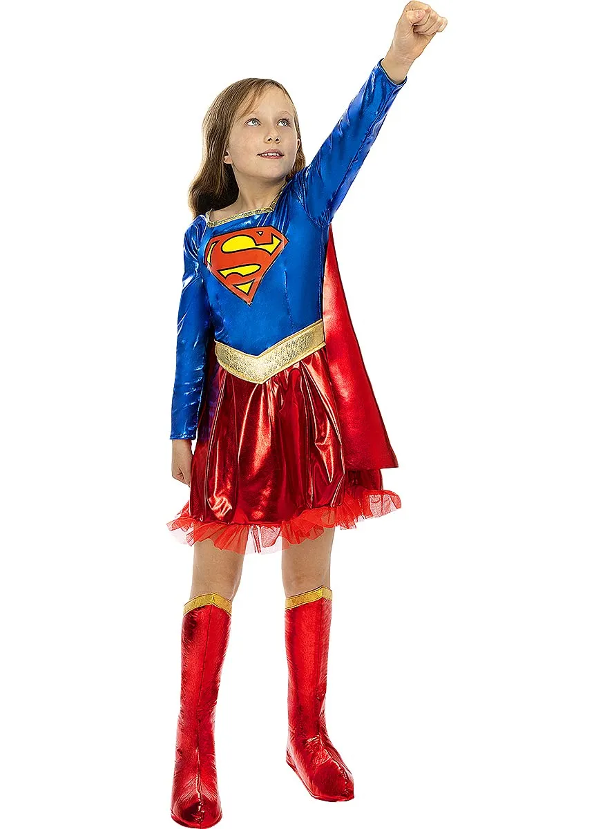 Funidelia Costume Supergirl deluxe bambina 3-4 anni