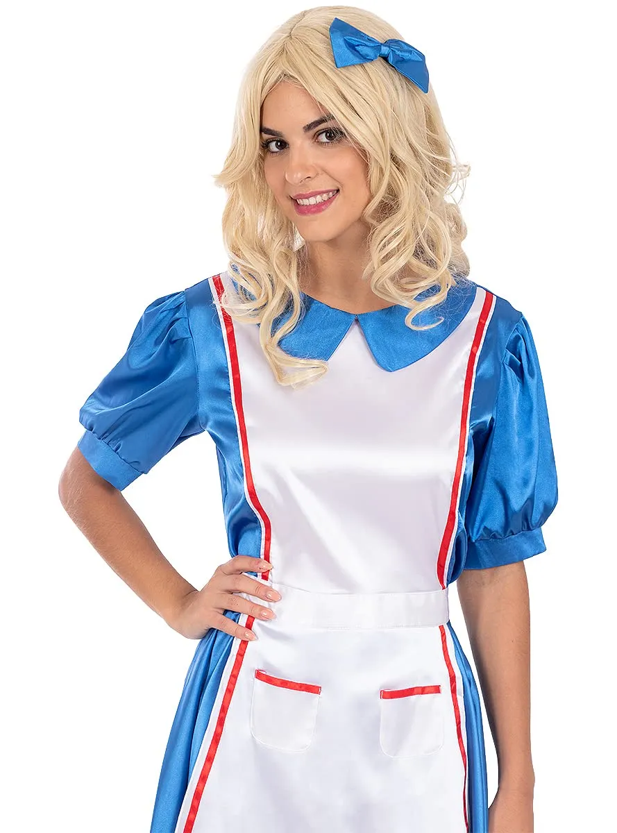 Funidelia Alice in Wonderland costume donna XS azzurro