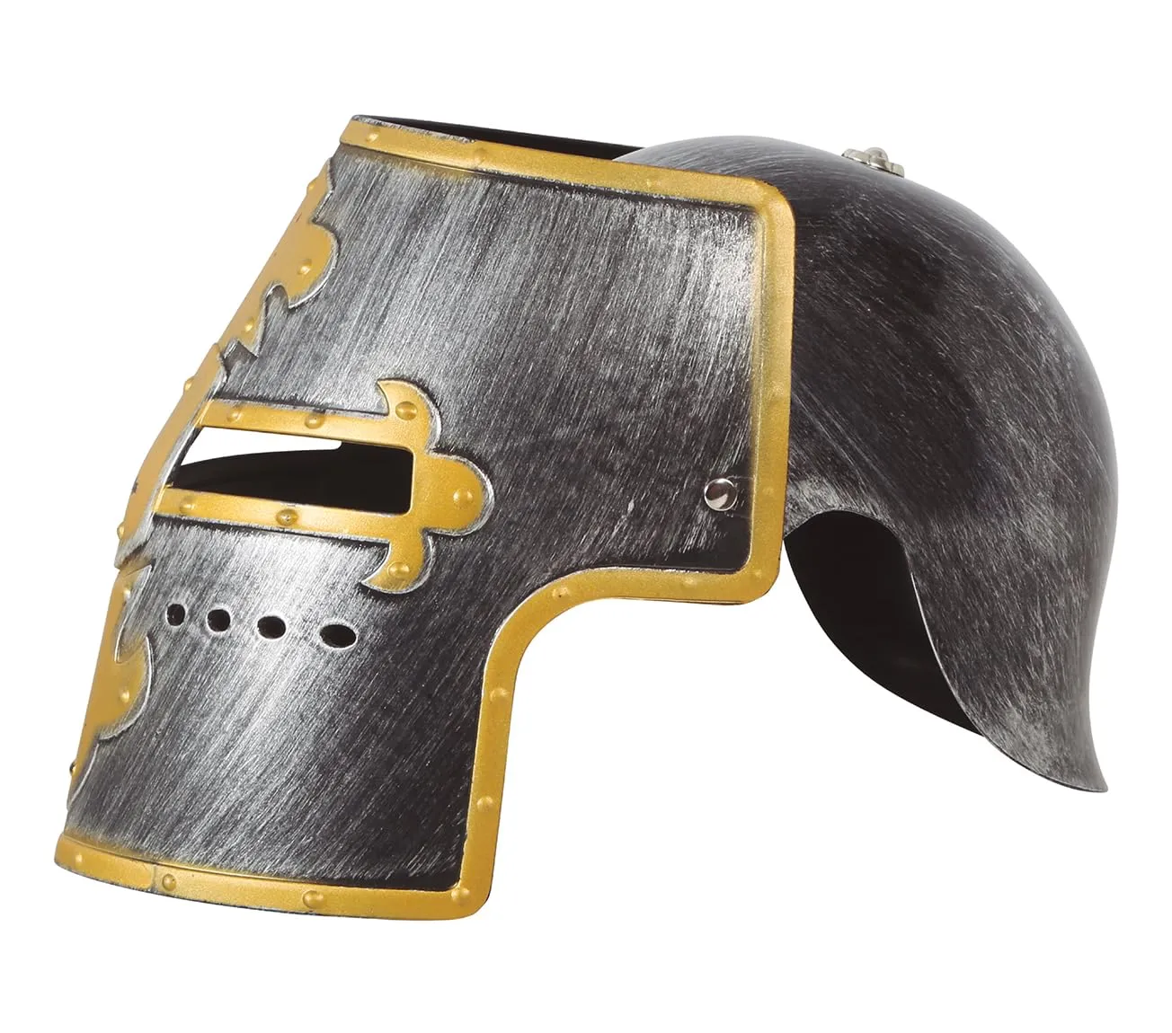 Guirca Cavaliere Medievale elmo plastica adulto