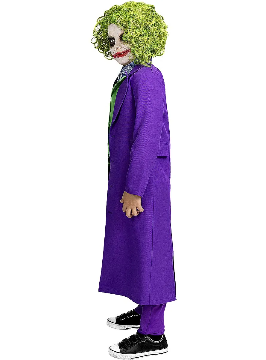 Funidelia Joker parrucca bambino verde ufficiale
