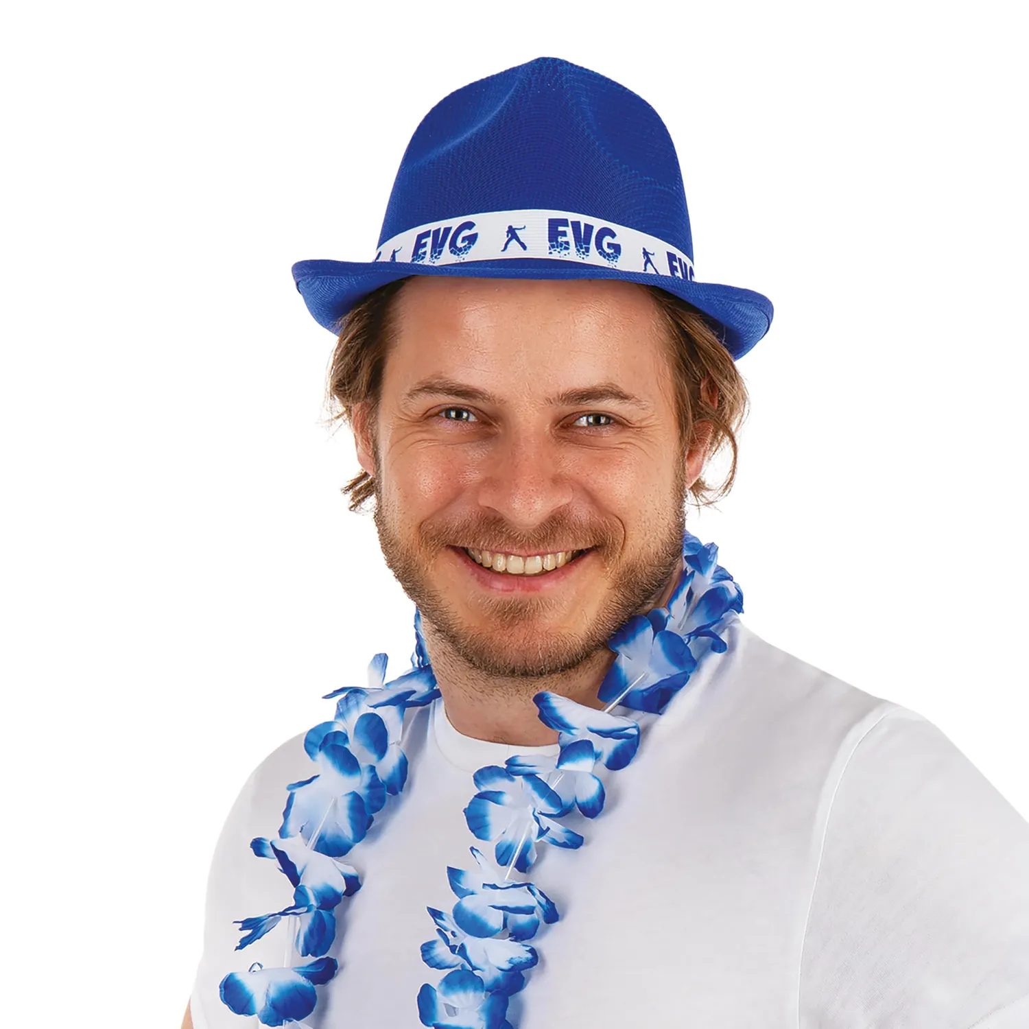 P'tit Clown cappello borsalino blu EVG adulto