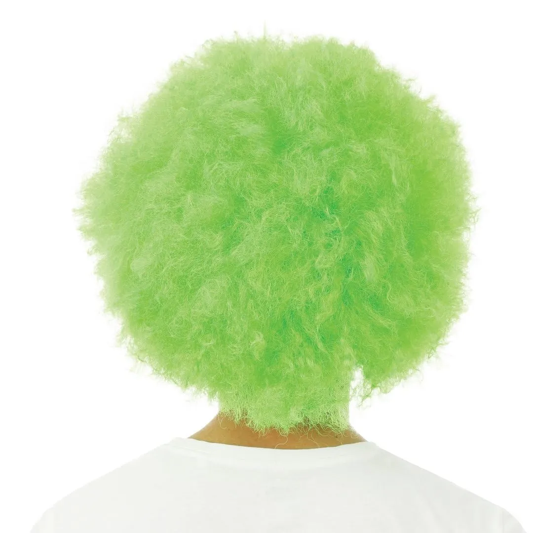 P'tit Clown Willy Afro parrucca verde riccia