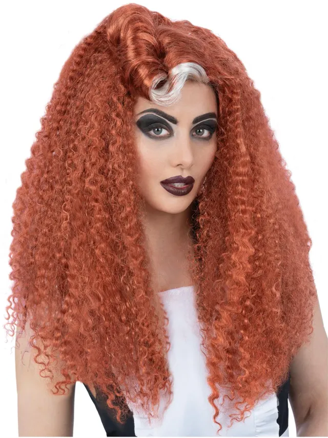 Smiffys Rocky Horror Magenta Wig parrucca rame