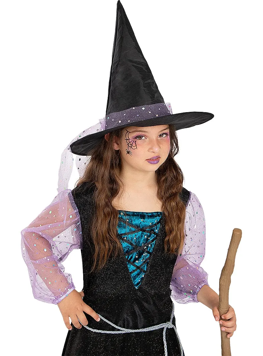 Funidelia Strega Classica costume bambina nero Halloween