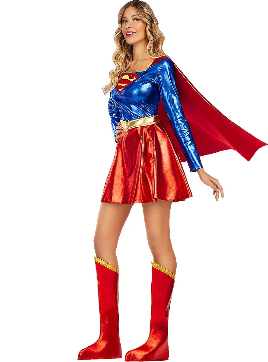 Funidelia Supergirl costume donna XXL rosso