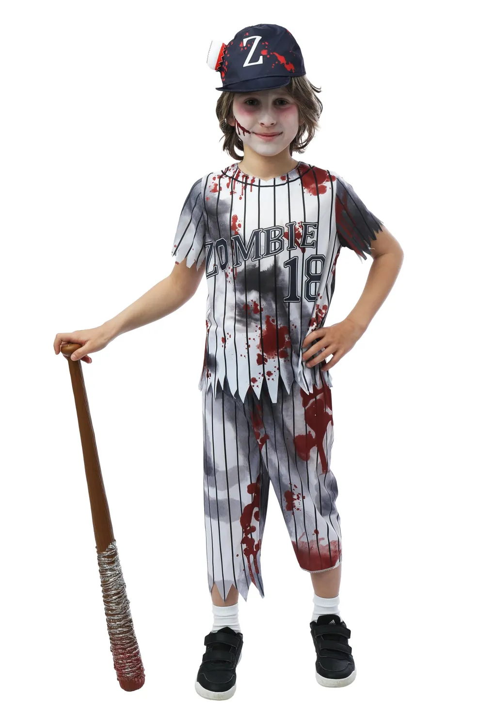 P'tit Clown 54761 mazza baseball finta insanguinata 73 cm