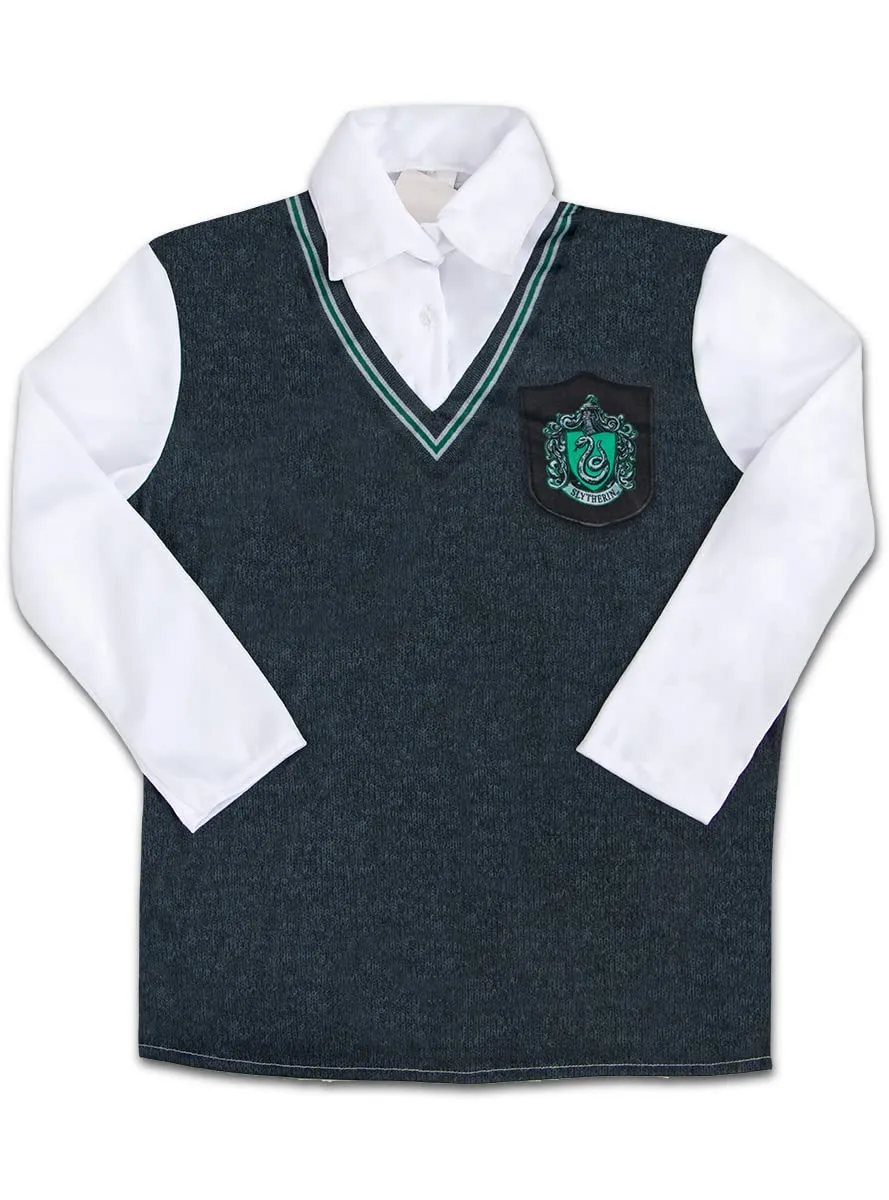 Funidelia Harry Potter Maglietta Serpeverde Donna Grigia M