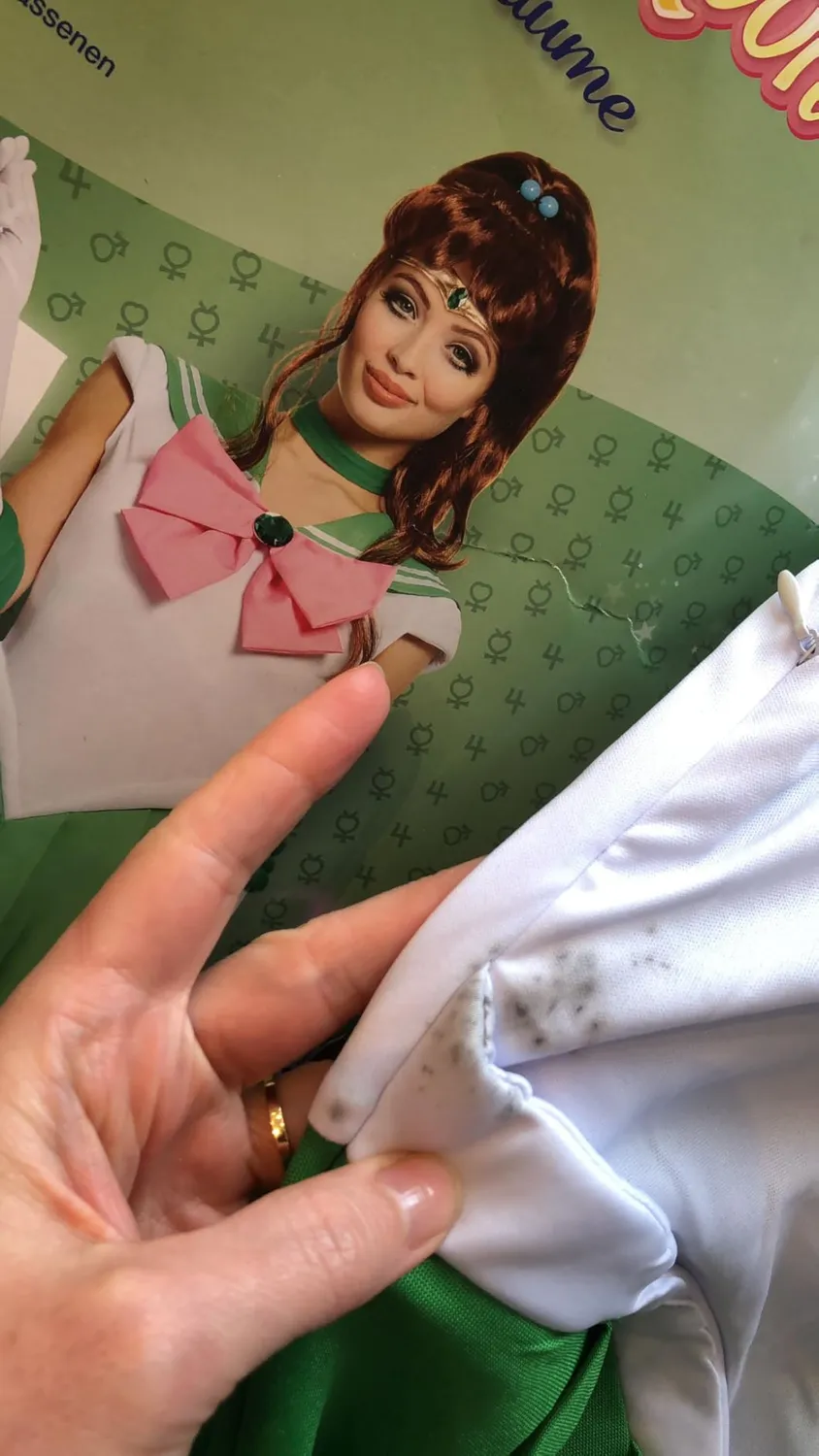Funidelia Sailor Jupiter costume donna L verde