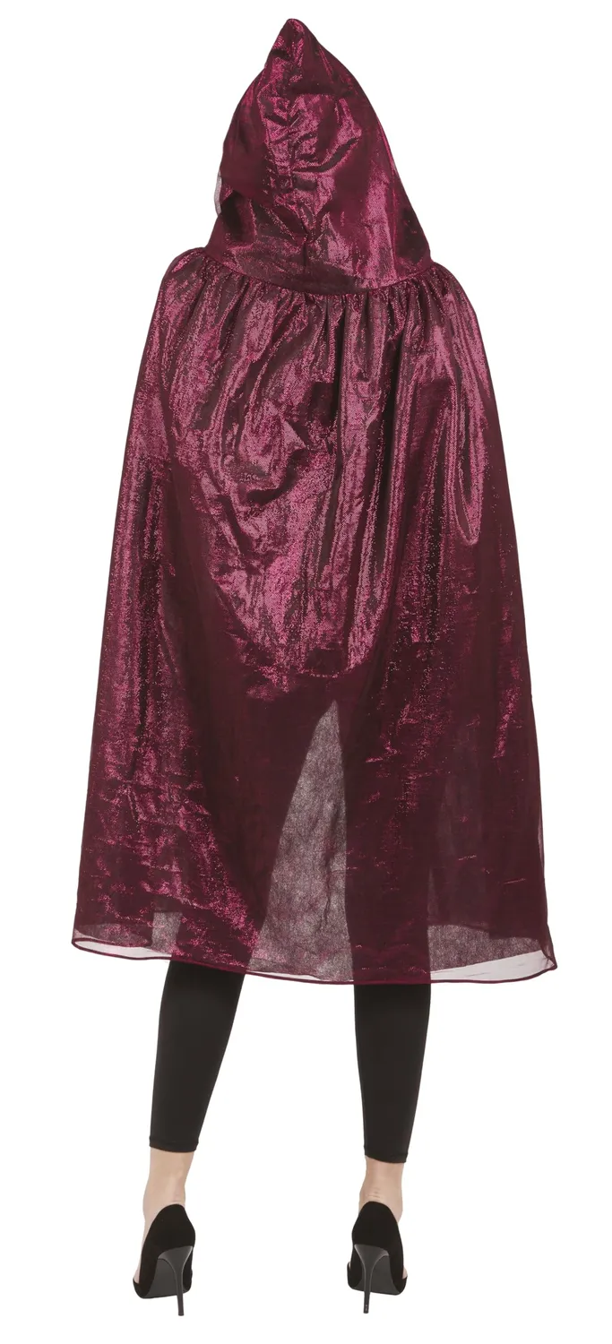 P'tit Clown re22277 mantello con cappuccio rosa 145 cm brillante